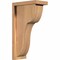 Ekena Millwork Carmel Smooth Corbel w/Backplate, Western Red Cedar, 5 1/2"W x 10"D x 18"H COR06X10X18CAR01SWR - alternate 1